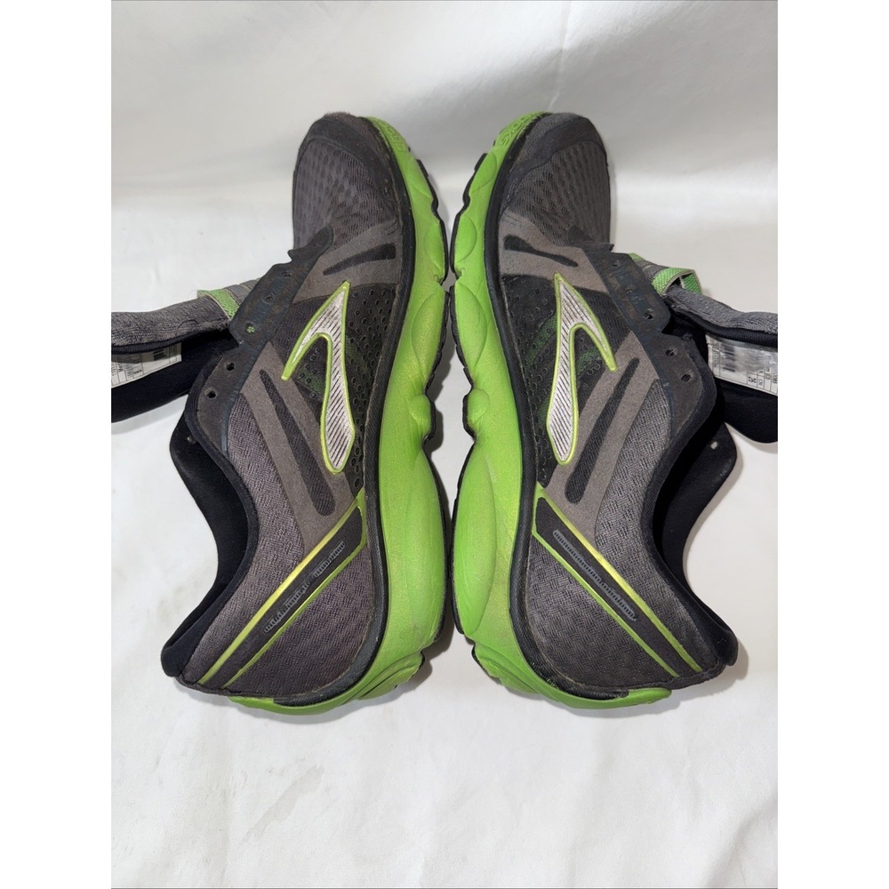 Brooks Pure Cadence Gray‎ Green Athletic Shoes Sneakers 1101101D085 Size 8 - Picture 6 of 8